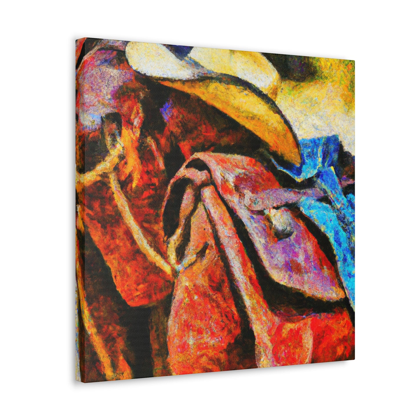 Saddle Bags Impressionism - Canvas