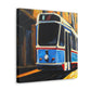 Tram of Twilighting - Canvas