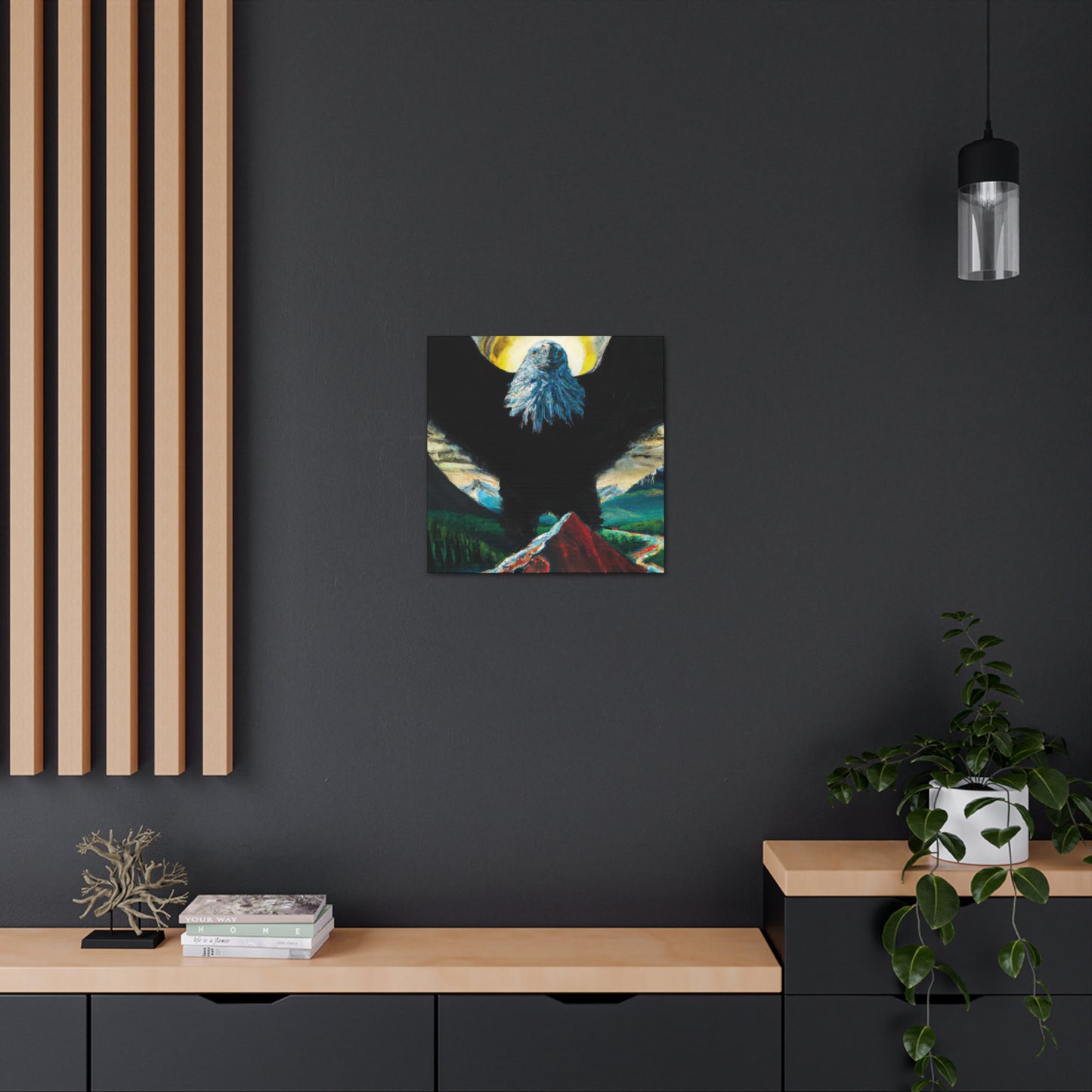 "The Majestic Bald Eagle" - Canvas