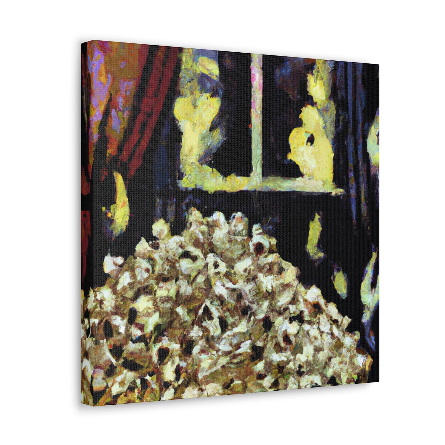 Popcorn Dancing Joy - Canvas