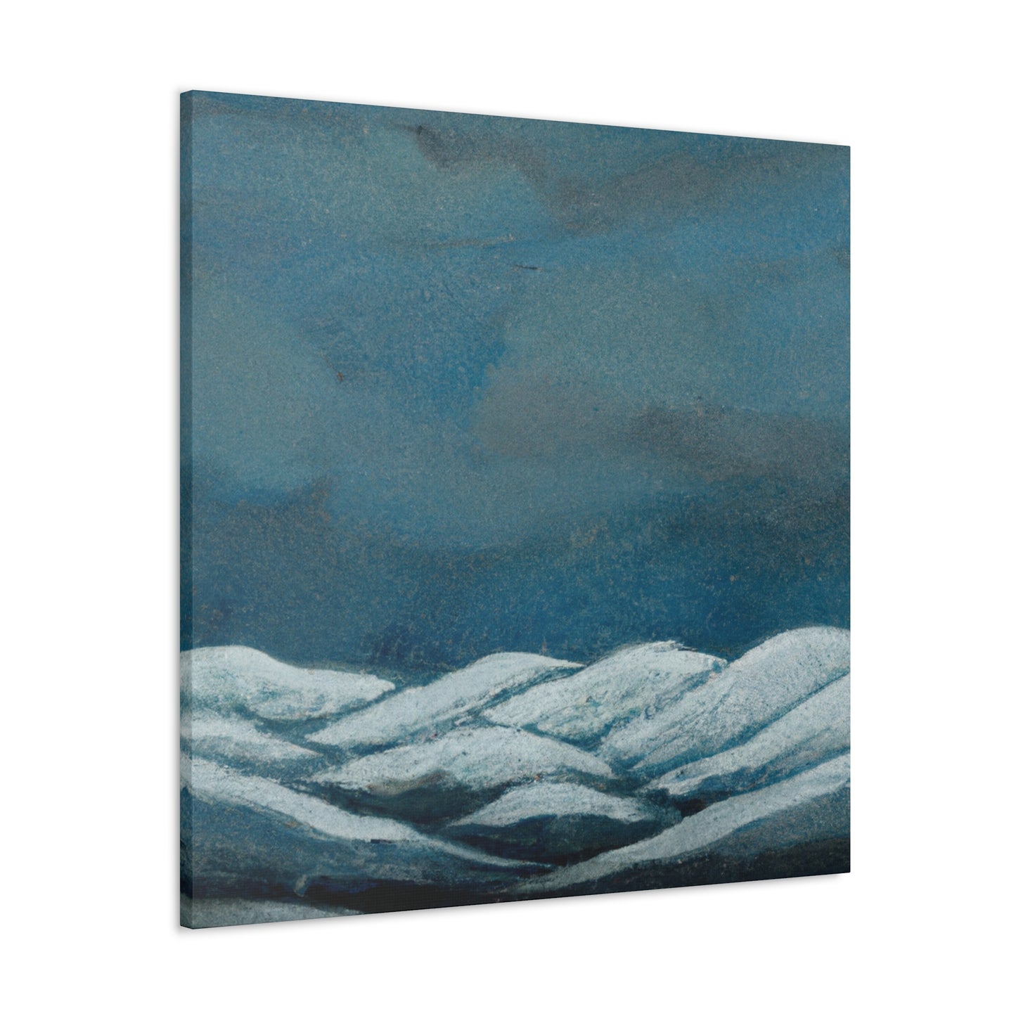 "Snowy Mountain Sunrise" - Canvas