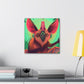 "Indian Flying Fox Soar" - Canvas