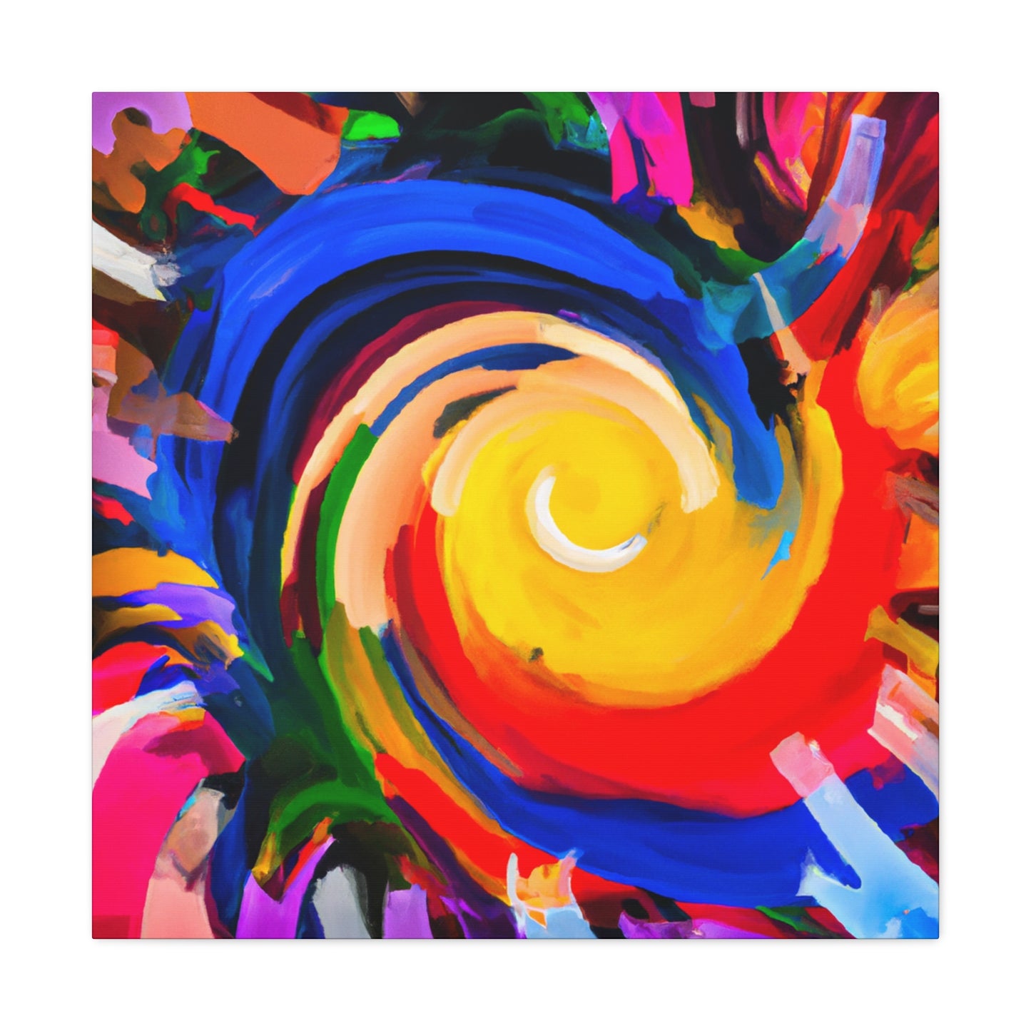 Odyssey of Colorful Joy - Canvas