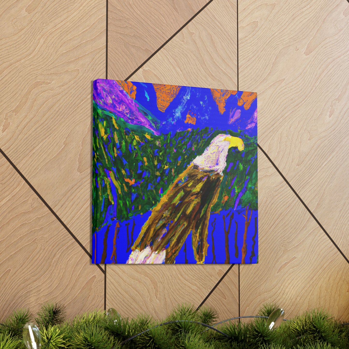 "The Noble Bald Eagle" - Canvas