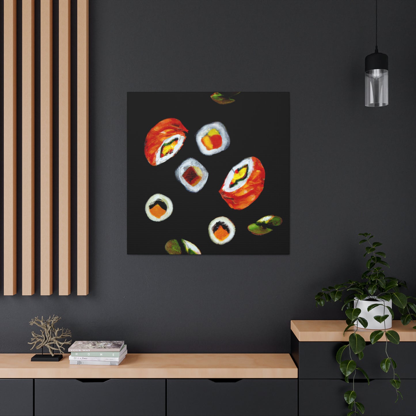 Sushi in Modern Times - Canvas