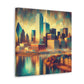 "Texas Dreamscape: Dallas" - Canvas