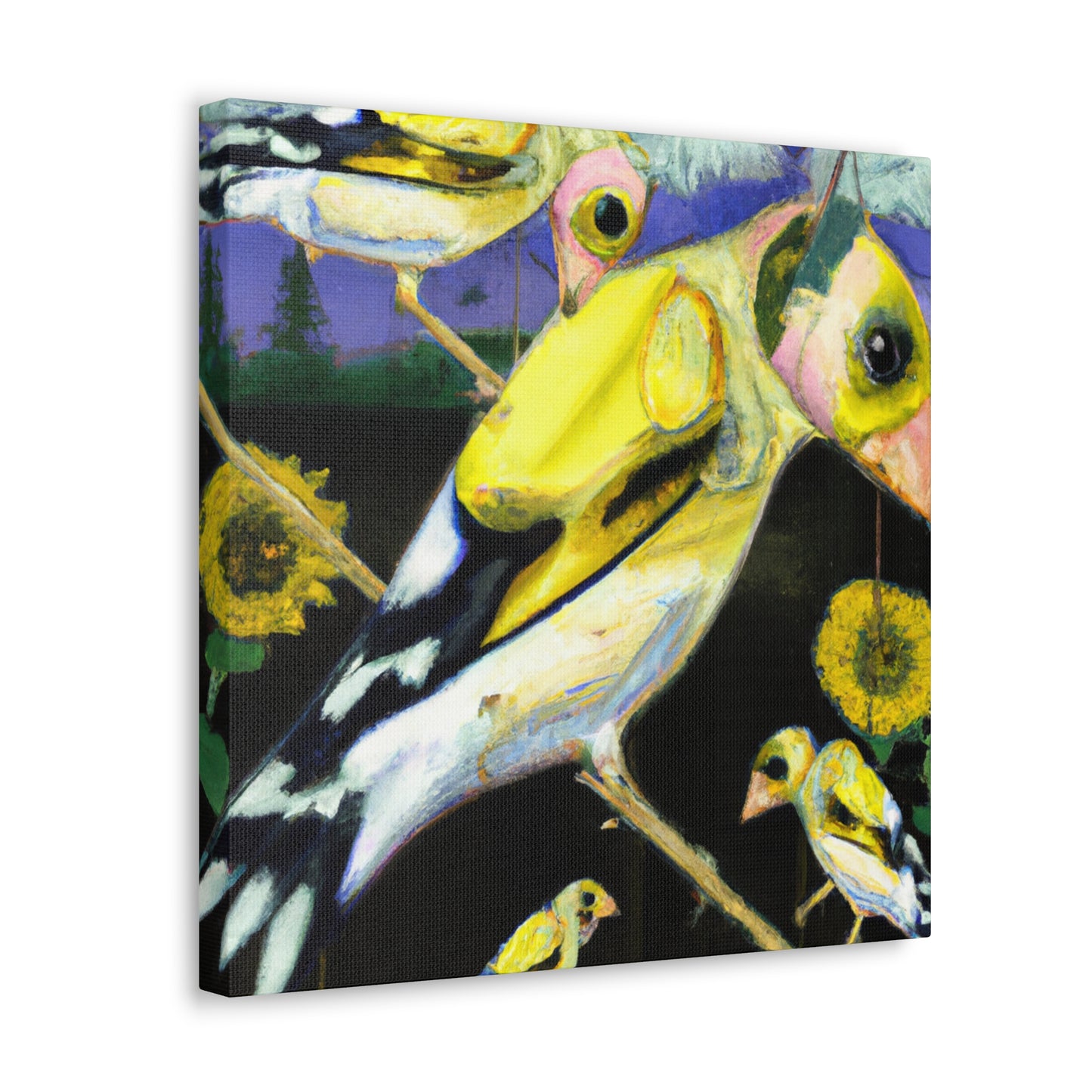 American Goldfinch Wonder - Canvas