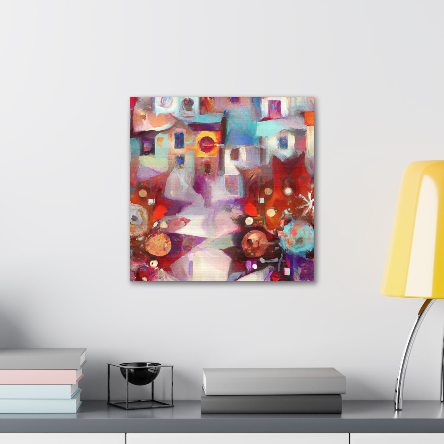 "City Scene in Splendor" - Canvas