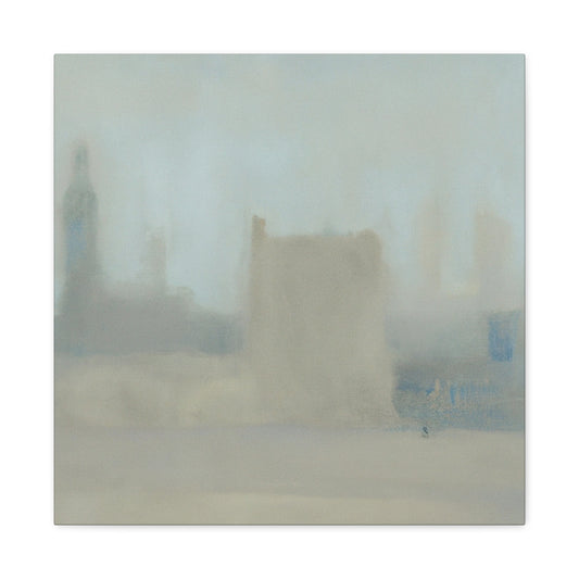 Urban Lightscape View - Canvas