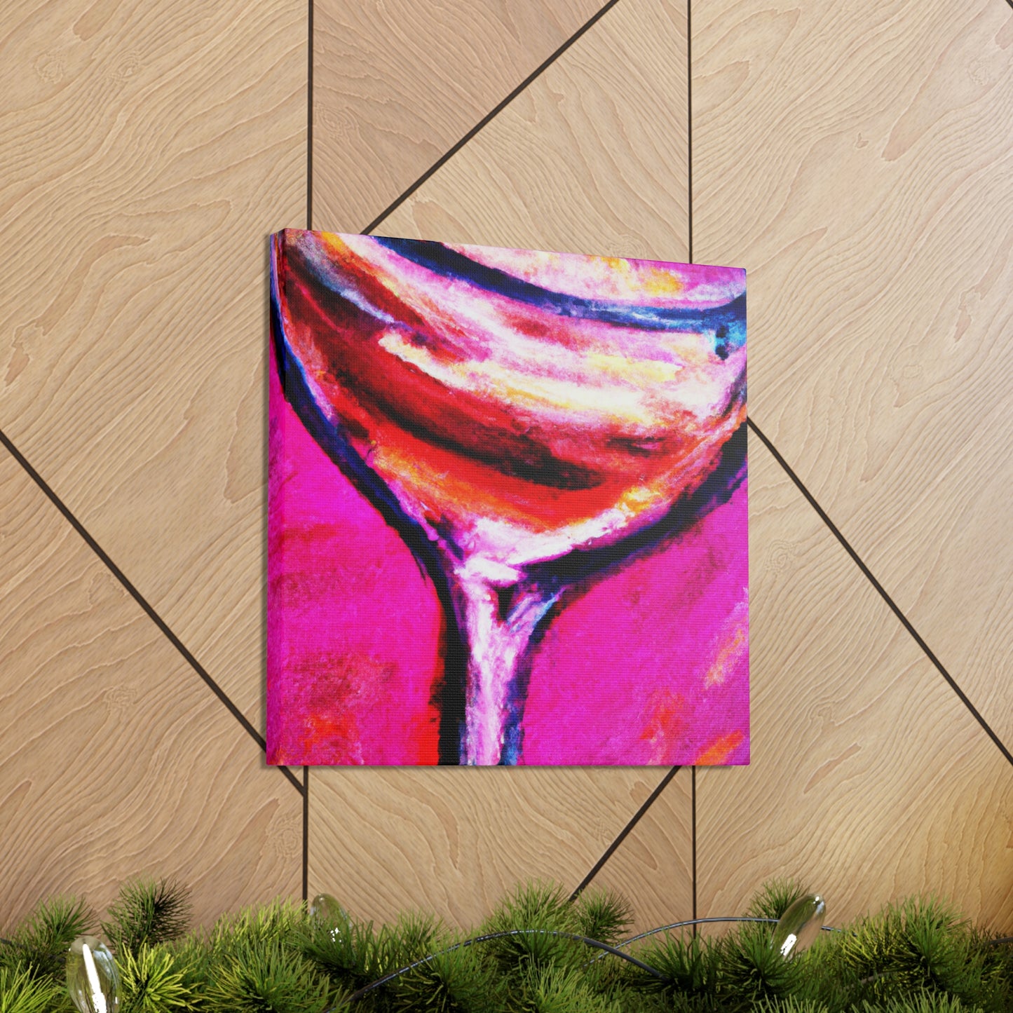 "Raise Your Glasses!" - Canvas