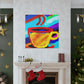 "Cup of Fauvism Joy" - Canvas