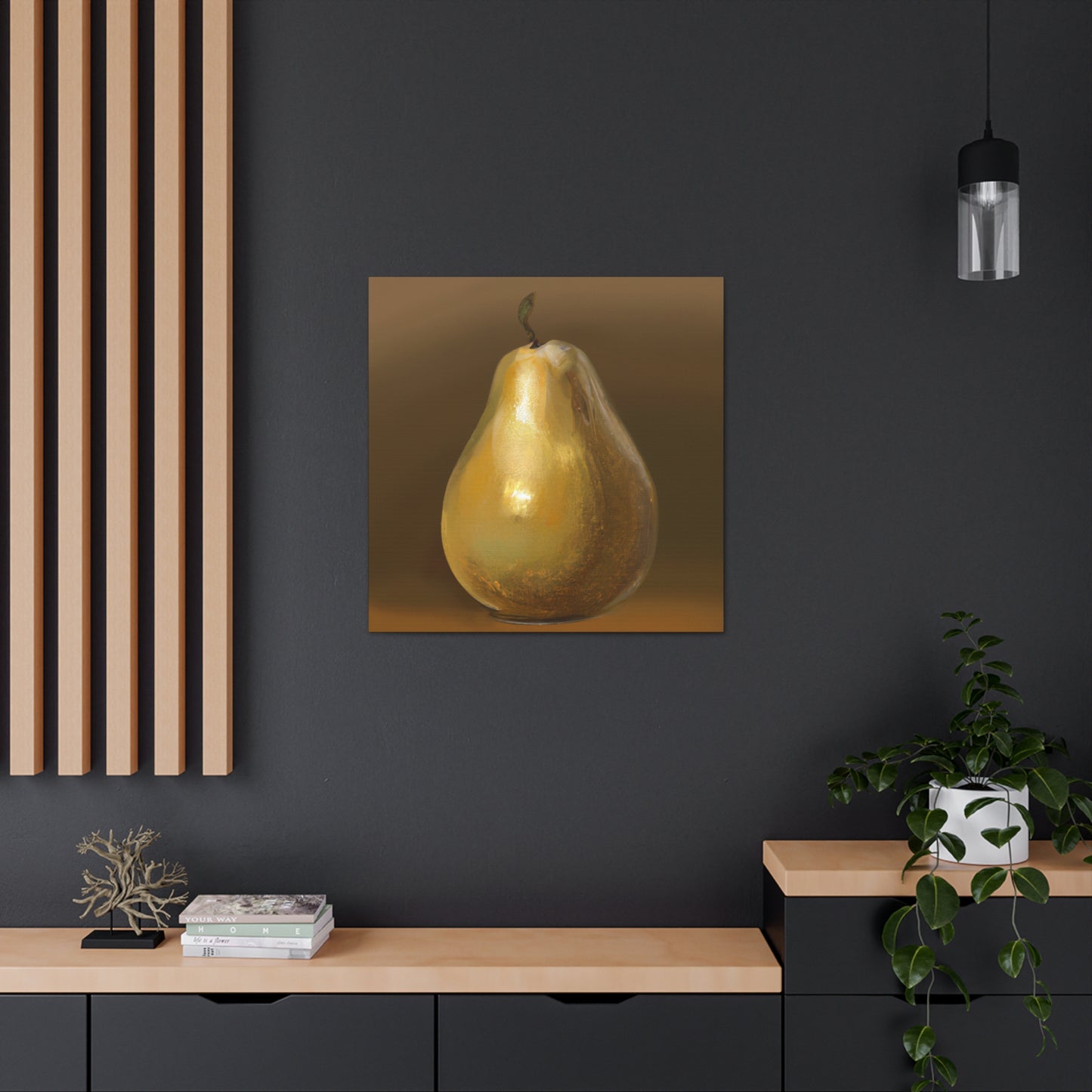 "Pear of Neoclassicism" - Canvas