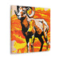 "Bighorn Majesty Majestic" - Canvas