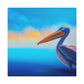 Pelican in the Skies - Canvas