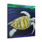 "Sea Turtle Dreamscape" - Canvas