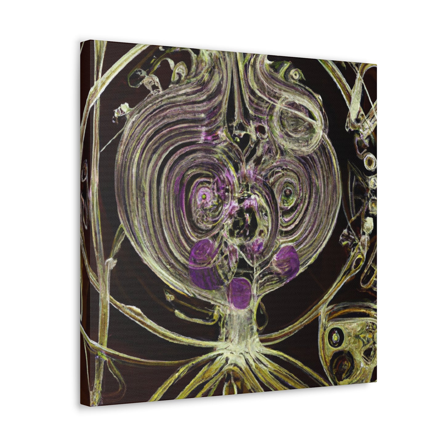 Onion in Steampunk Style - Canvas