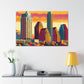 "Colorful Austin Skies" - Canvas