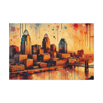 "Enchanting Cincinnati Splendor" - Canvas