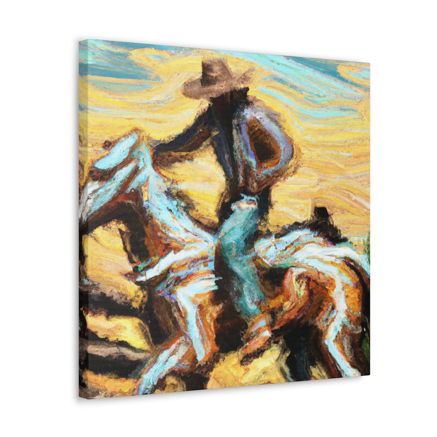 Ponderosa in Expressionism - Canvas