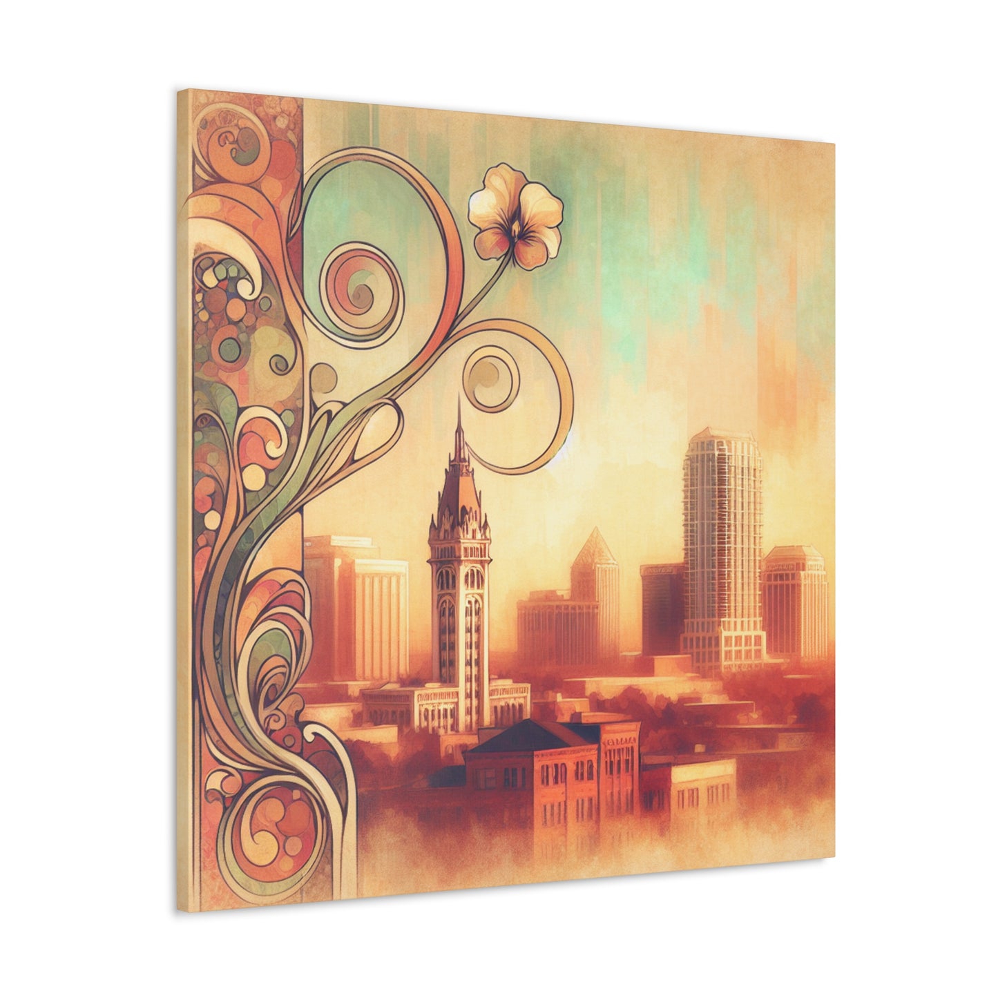 Floral Reflections of Orlando - Canvas