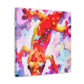 Leopard Gecko Abstraction - Canvas