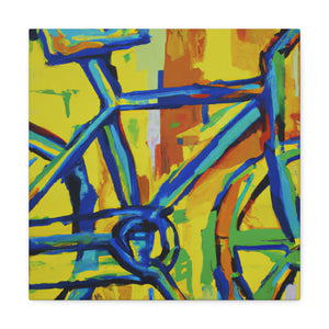 Bicycle Wheels of Motion - Canvas