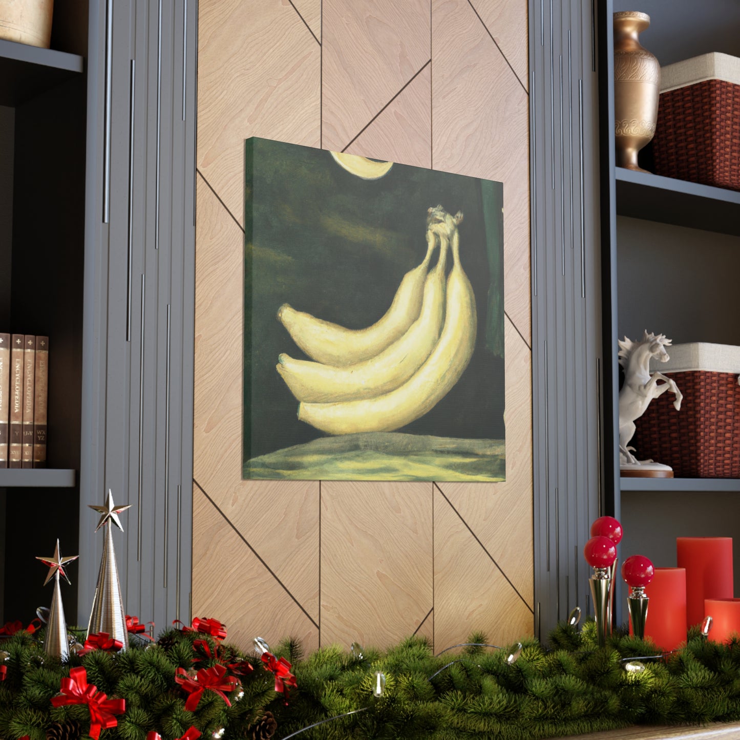 Bananas in a Bowl - Canvas