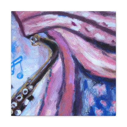 "Clarinet at Dusk" - Canvas