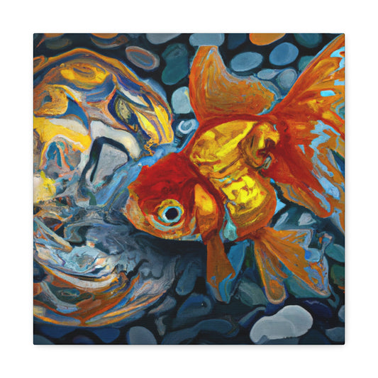 Goldfish in Dreamscape - Canvas