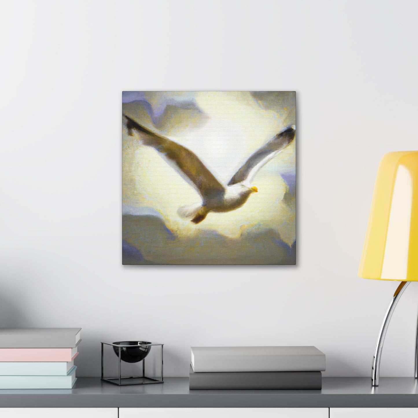 Seagulls at Sea - Canvas