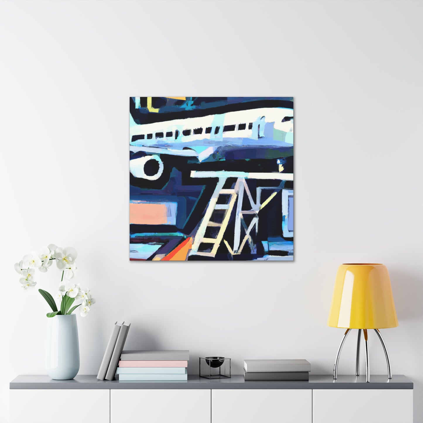 "Flight of the Plane" - Canvas