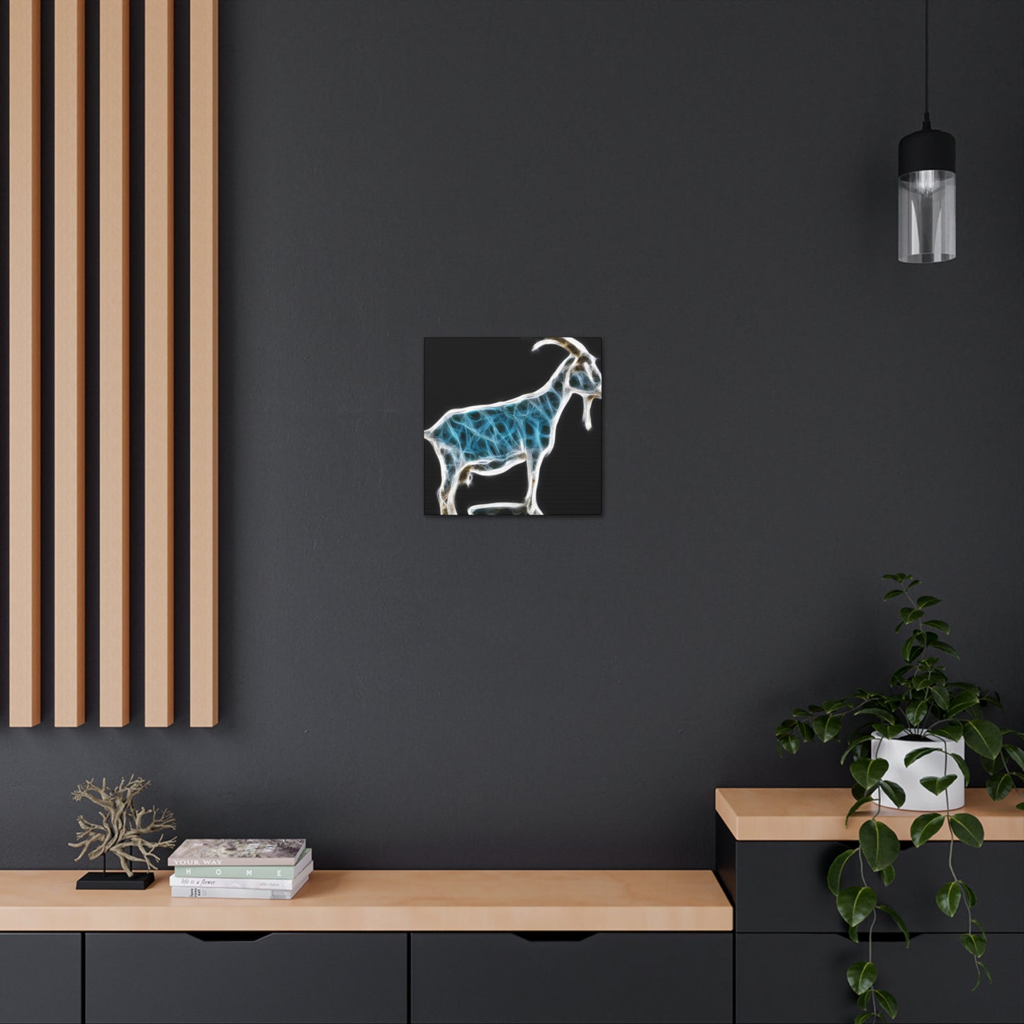 Goat on a Canvas - Canvas