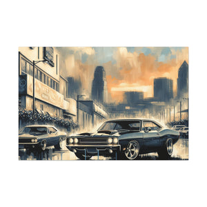 Revving Steel Legends - Canvas