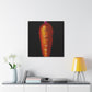 "Carrot Abstract Expressionism" - Canvas