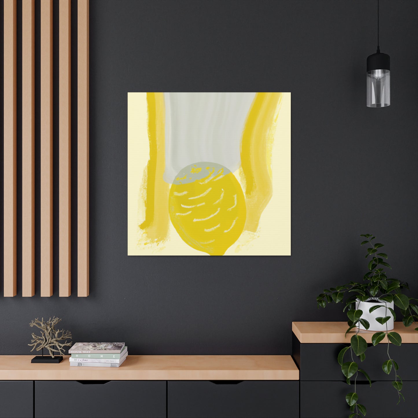 "Lemon of Simplicity" - Canvas