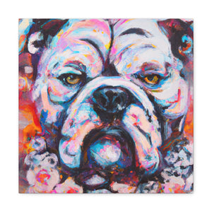 "American Bulldog Glory" - Canvas