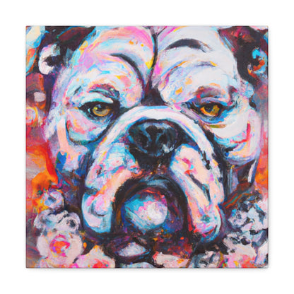 "American Bulldog Glory" - Canvas