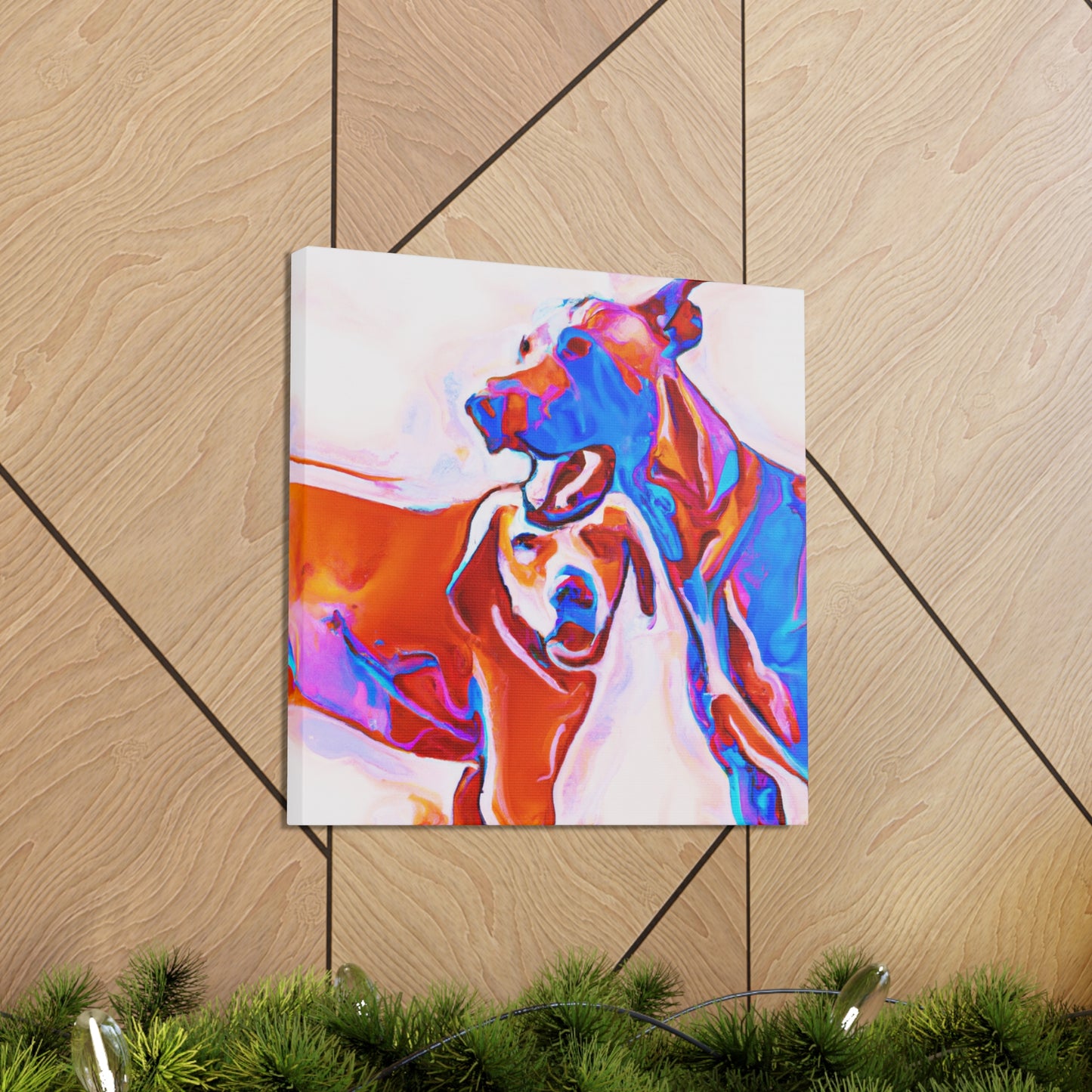 Ridgeback in Expressionism - Canvas