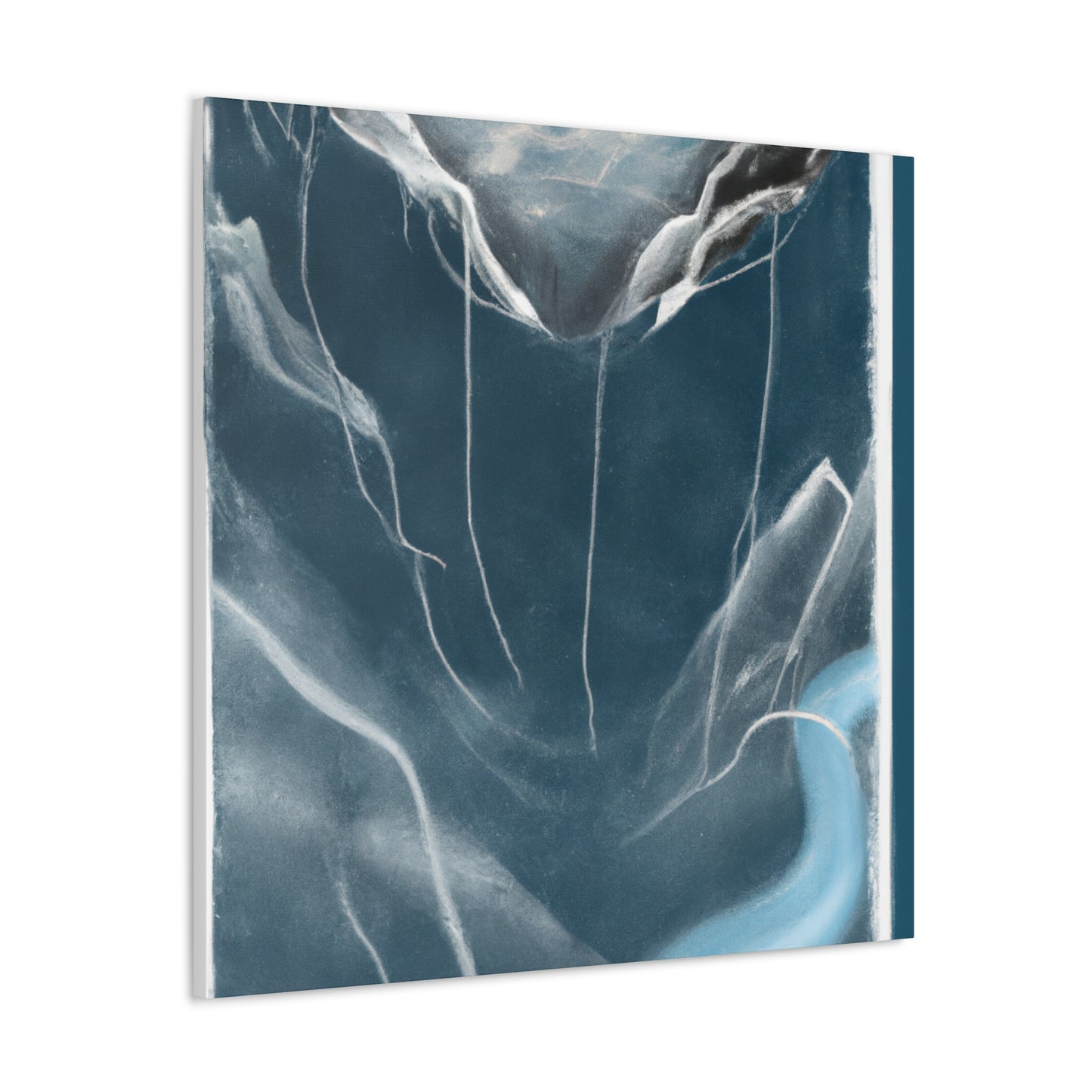 "Glacial Wonders Await" - Canvas