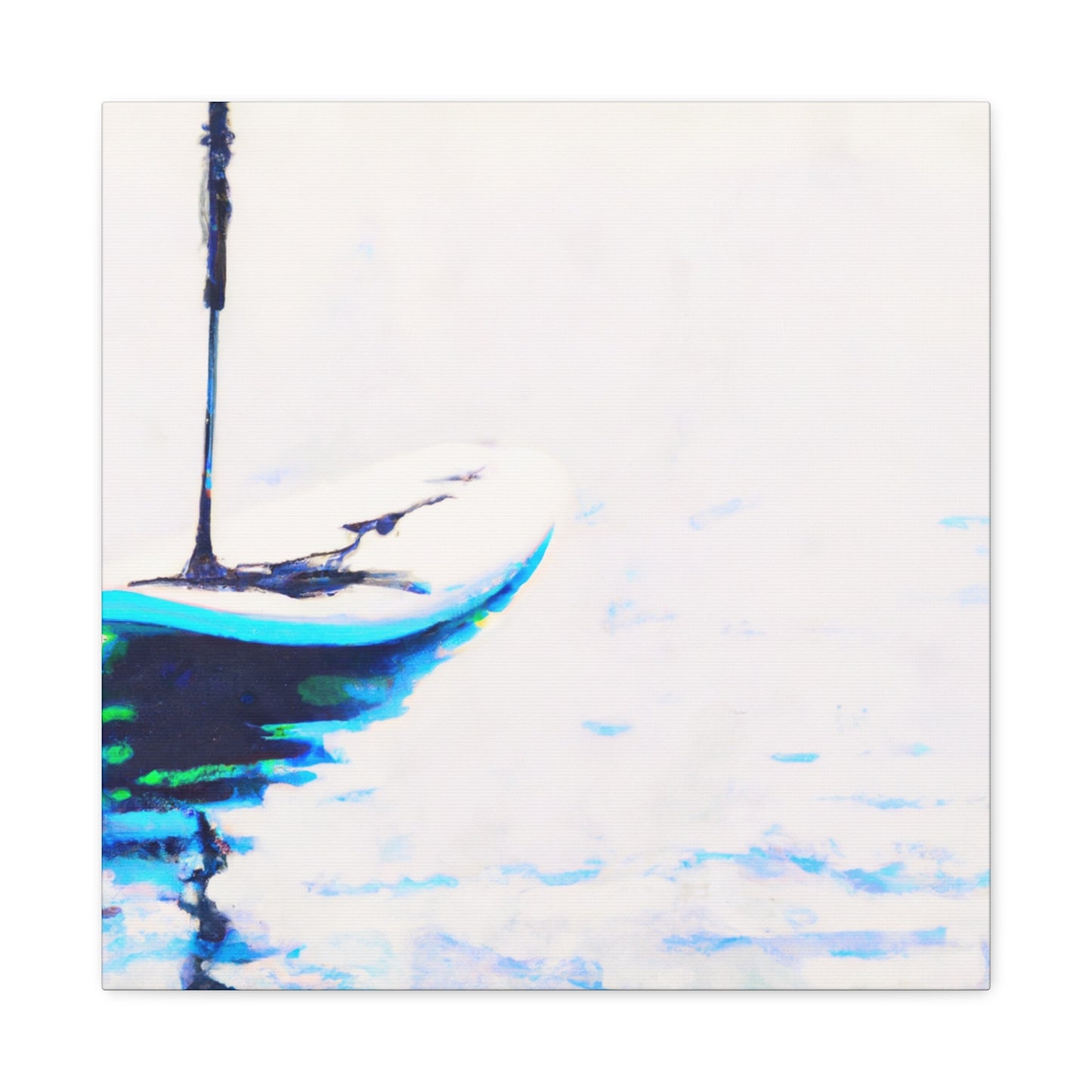 Paddling Through Sunshine - Canvas