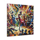 "Brilliance Unveiled: Renaissance Revelry" - Canvas