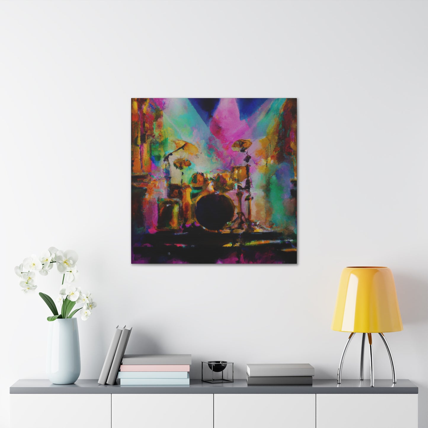 Drummers in Splendor - Canvas