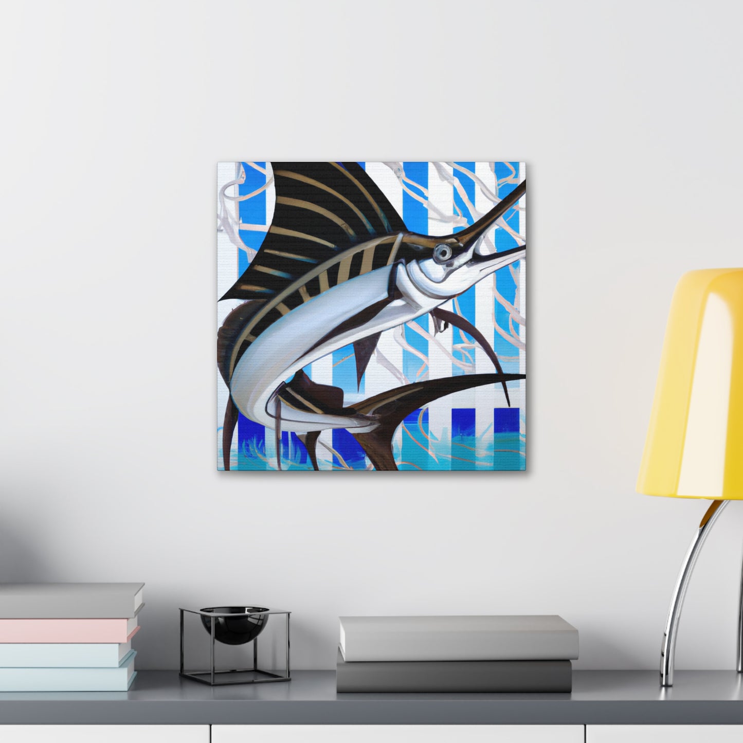 Swordfish of the Jazz Age - Canvas