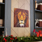 Lion in Hyperrealism - Canvas