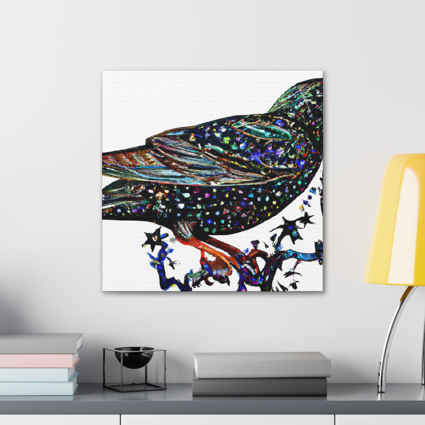 European Starling Splendor - Canvas