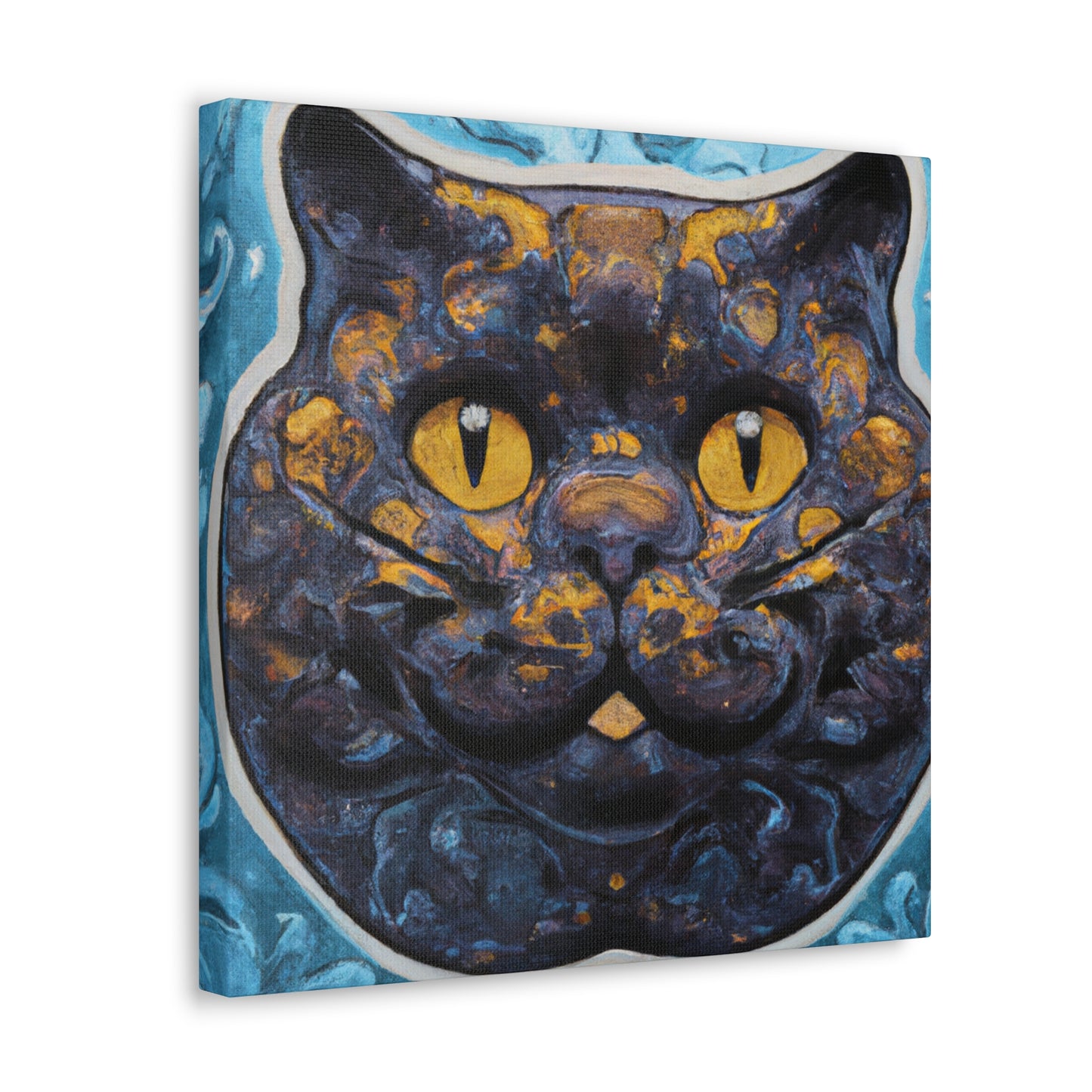 Curious British Shorthair - Canvas