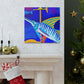 "Swordfish in Art Deco" - Canvas