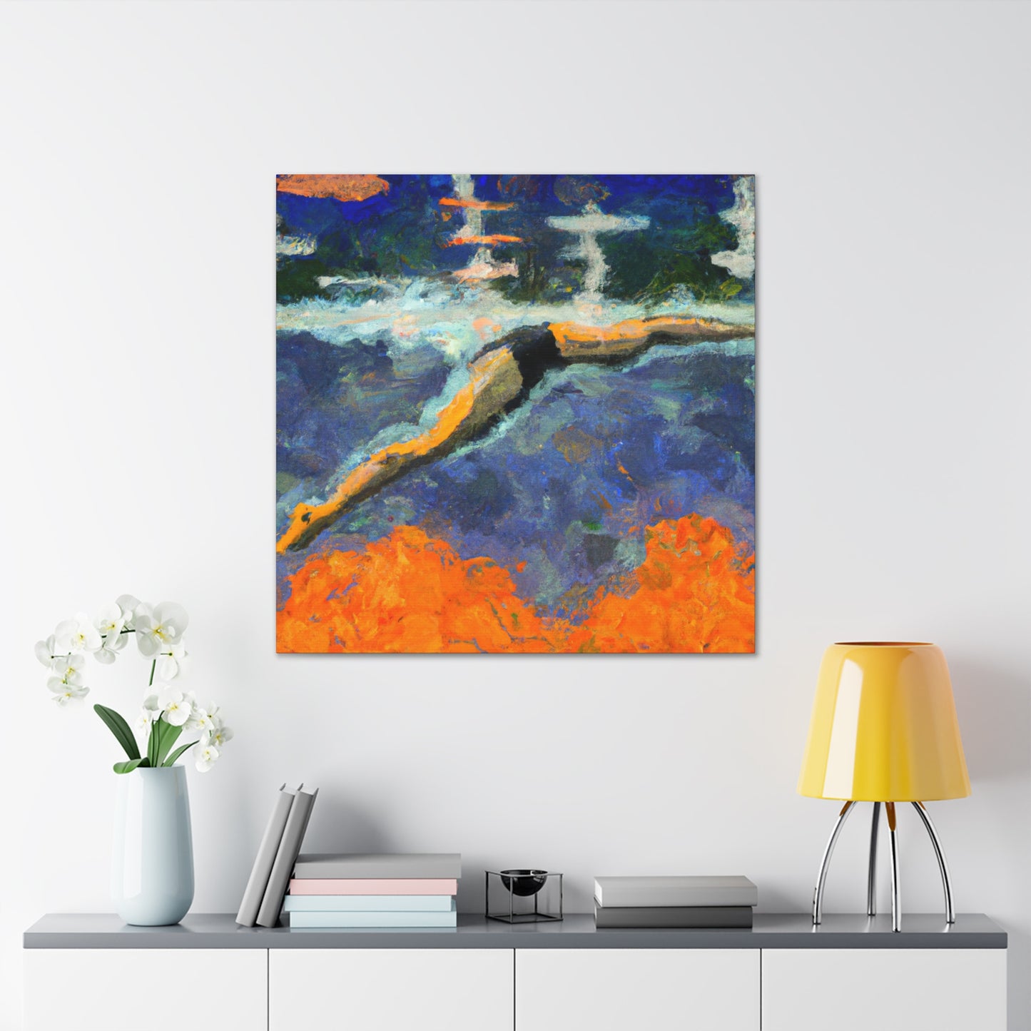 Swimming in Infinity - Canvas