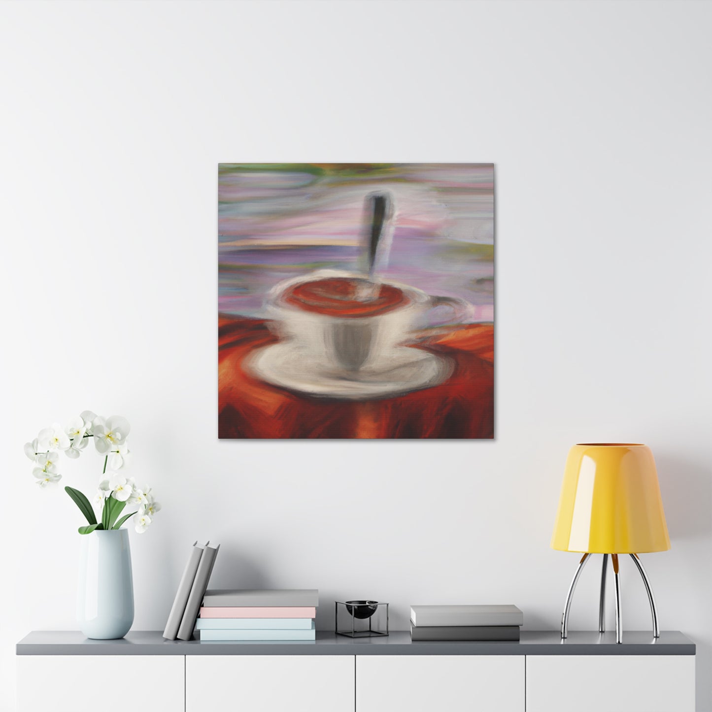 Coffee Cup Awesomeness - Canvas