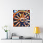 "Wheel of Colorful Dreams" - Canvas